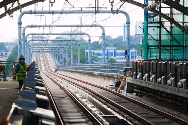 Hình ảnh tuyến Metro Bến Thành - Suối Tiên sau hơn 10 năm khởi công - Hình 3 Hinh anh tuyen Metro Ben Thanh - Suoi Tien sau hon 10 nam khoi cong-Hinh-3