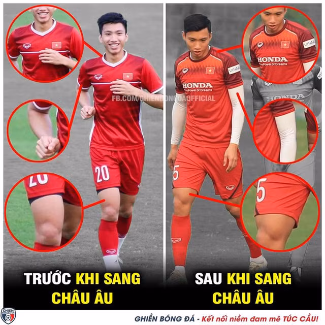 Đoàn Văn Hậu tăng cân, béo tốt, khỏe mạnh thế nào sau 7 tuần ở Hà Lan? Doan Van Hau tang can, beo tot, khoe manh the nao sau 7 tuan o Ha Lan?