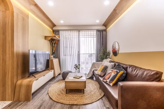 Cận cảnh căn chung cư đẹp cuốn hút của vợ chồng trẻ Hà Nội Can canh can chung cu dep cuon hut cua vo chong tre Ha Noi