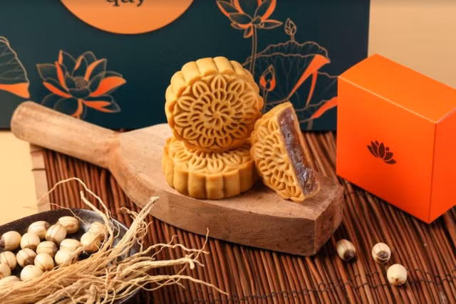 Độc đáo – Đông trùng hạ thảo, Đẳng sâm được đưa vào làm bánh trung thu - Hình 3 Doc dao – Dong trung ha thao, Dang sam duoc dua vao lam banh trung thu-Hinh-3