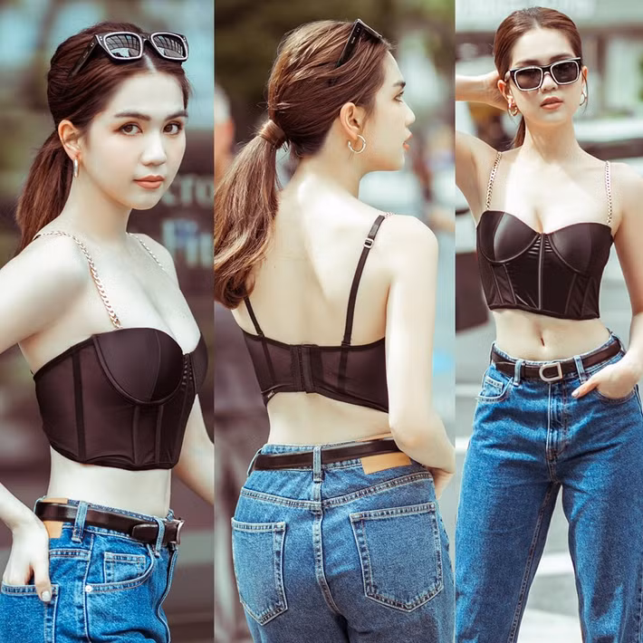 Theo chia sẻ của Ngọc Trinh, trừ hàm răng ra, vẻ đẹp của cô là tự nhiên, mọi thứ đều chưa dao kéo.