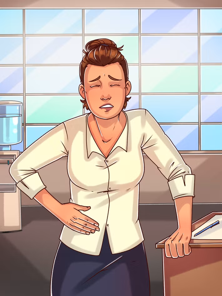 Đau bụng: Điều này có thể xảy ra với tất cả chúng ta nếu chúng ta ăn hoặc uống thứ gì đó không sạch sẽ. Tuy nhiên nếu bạn thường xuyên cảm thấy đau ở bụng dưới, bạn có thể bị một số bệnh viêm ruột như bệnh Crohn, viêm loét đại tràng, viêm túi thừa, Hội chứng ruột kích thích hoặc ung thư.