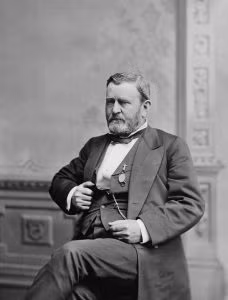 Công ty mà ông Grant bỏ tiền vào đầu tư bị sụp đổ năm 1884. Theo đó, toàn bộ số tiền mà ông dành dụm cả đời mất hết chỉ trong chốc lát.