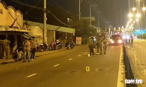 Hiện trường vụ việc - Ảnh: NGỌC KHẢI