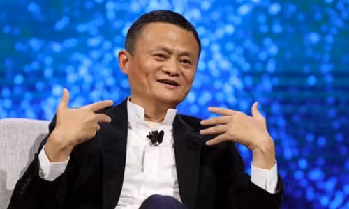 Tỷ phú Jack Ma trong sự kiện tại Việt Nam năm 2017 - Ảnh: SCMP Tỷ phú Jack Ma trong sự kiện tại Việt Nam năm 2017 - Ảnh: SCMP