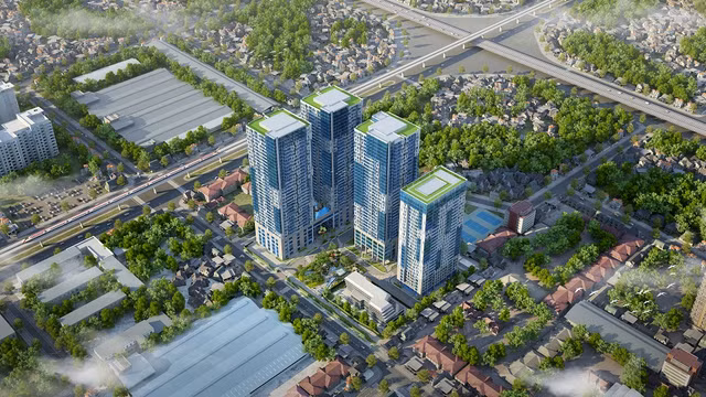 Bất động sản quận Thanh Xuân bừng sáng dịp cuối năm - Hình 2 Bat dong san quan Thanh Xuan bung sang dip cuoi nam-Hinh-2