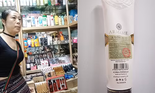 Biến mỹ phẩm vài chục ngàn thành hàng xách tay bạc triệu Bien my pham vai chuc ngan thanh hang xach tay bac trieu