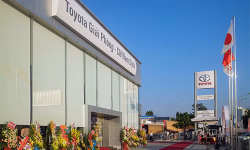 Đại lý thứ 52 của Toyota Việt Nam khai trương tại Nam Định Dai ly thu 52 cua Toyota Viet Nam khai truong tai Nam Dinh
