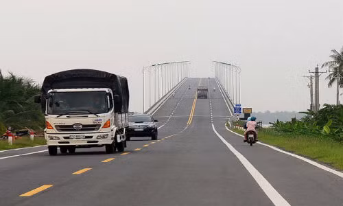 Sau kiểm toán, cầu Cổ Chiên kết nối Trà Vinh với Bến Tre đã giảm thời gian thu phí hơn 5 năm so với phương án ban đầu - ảnh tư liệu