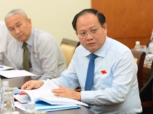Ông Tất Thành Cang, phó bí thư thường trực Thành ủy, đại biểu HĐND TP HCM.