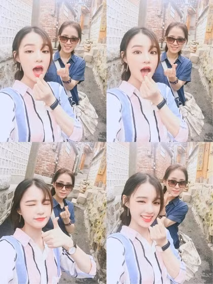 Con gái đã xinh, bà mẹ U50 còn trẻ đẹp không kém Con gai da xinh, ba me U50 con tre dep khong kem