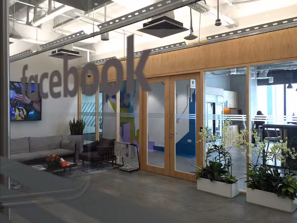 Văn phòng Facebook ở Singapore.