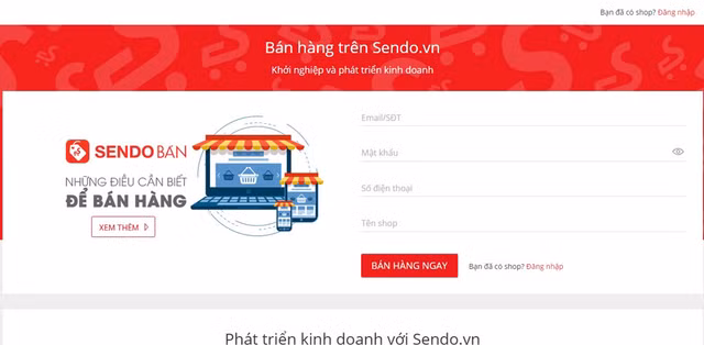 Tha noi viec mo shop, Lazada, Shopee... thanh diem buon hang gia, nhai