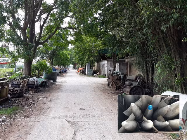 Đại gia buôn máy bay, tên lửa ở làng đồng nát Văn Môn Dai gia buon may bay, ten lua o lang dong nat Van Mon