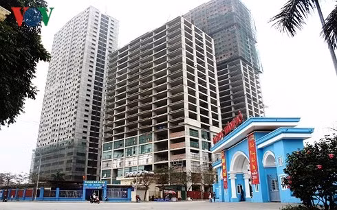 Dự án nhà ở xã hội AZ Thăng Long đã ngừng thi công toàn bộ. Dự án nhà ở xã hội AZ Thăng Long đã ngừng thi công toàn bộ.