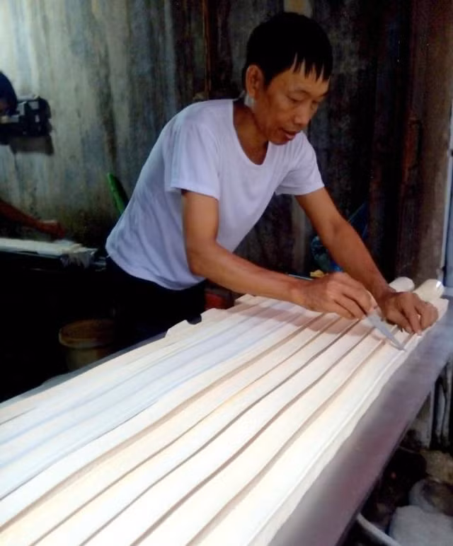 Cách chuẩn nhận biết đậu phụ có thạch cao, nhiễm nấm - Hình 2 Cach chuan nhan biet dau phu co thach cao, nhiem nam-Hinh-2