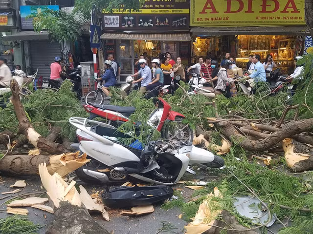 Vụ việc khiến nhiều người đi đường ngỡ ngàng.