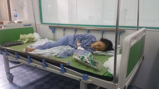 Một trong ba nạn nhân vụ án. Một trong ba nạn nhân vụ án.
