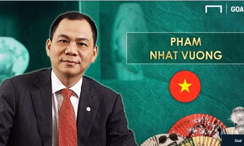Tỷ phú Phạm Nhật Vượng lọt top "ông bầu" châu Á giàu nhất Ty phu Pham Nhat Vuong lot top