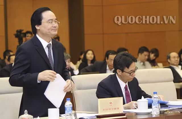 Bộ trưởng Phùng Xuân Nhạ: Kiên quyết chống tiêu cực thi cử Bo truong Phung Xuan Nha: Kien quyet chong tieu cuc thi cu