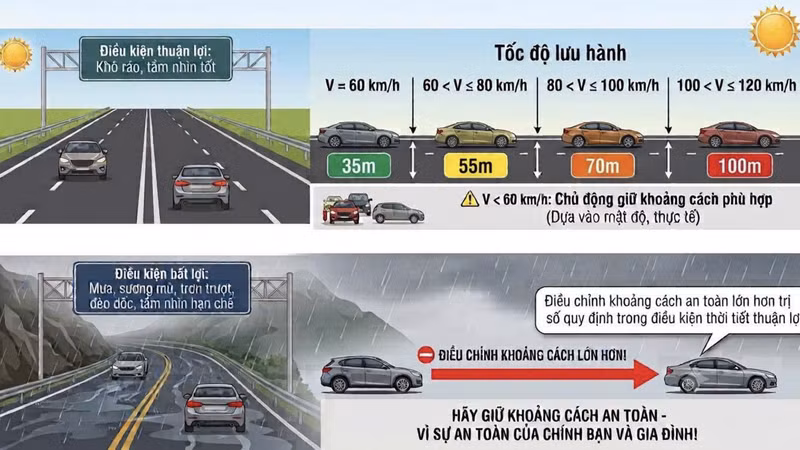 Tài xế băn khoăn: Bị xe khác tạt đầu, ai chịu phạt lỗi không giữ khoảng cách?