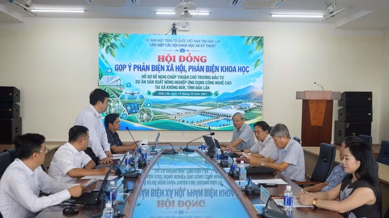 Đắk Lắk: Góp ý hồ sơ đầu tư dự án sản xuất nông nghiệp