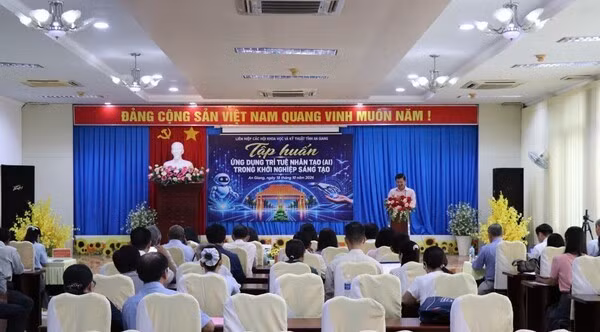 An Giang: Tập huấn ứng dụng trí tuệ nhân tạo trong khởi nghiệp sáng tạo