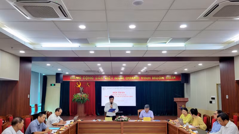 VUSTA tổ chức Hội thảo góp ý dự thảo Luật Thực hiện dân chủ ở cơ sở (sửa đổi)