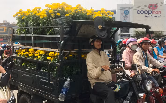Tất cả hối hả trong ngày cuối cùng của năm Đinh Dậu để đón năm mới Mậu Tuất.