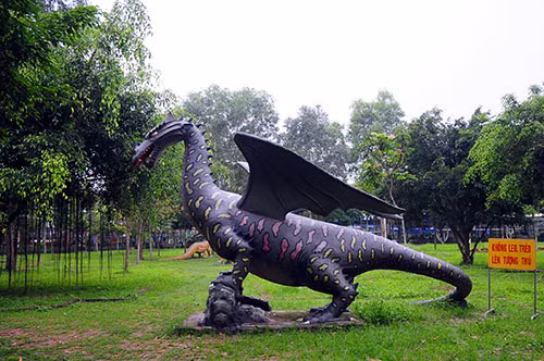 Đây là hình tượng của một chú rồng bay thường xuất hiện trong các phim khoa học viễn tưởng.