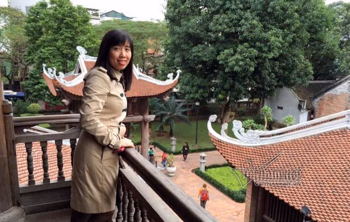 Ngày nghỉ, bà thường đi tham quan bảo tàng và các di tích lịch sử (Ảnh do nhân vật cung cấp).