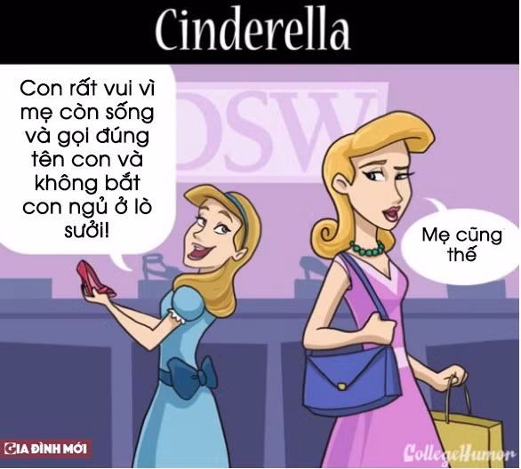 Niềm hạnh phúc của Cinderella.