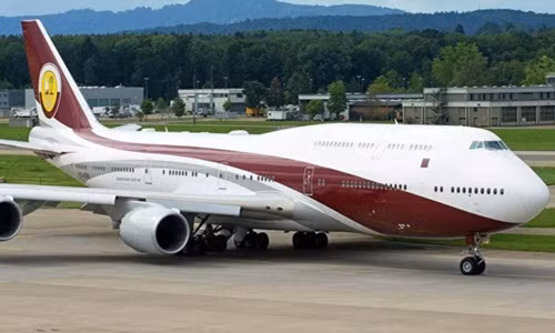 Mới đây, Quốc vương Qatar Tamim bin Hamad Al Thani vừa gửi tặng Tổng thống Thổ Nhĩ Kỳ Recep Tayyip Erdogan máy bay tư nhân lớn nhất và đắt nhất thế giới Luxury Boeing 747- 8 VIP. Ảnh: Thenational.