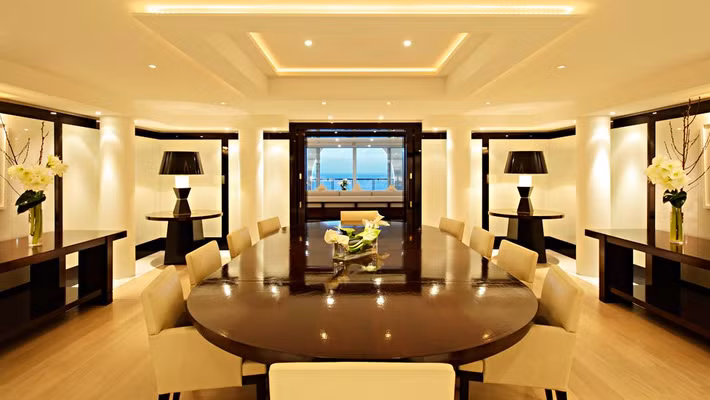 Ngoài ra, Majestic Barrier còn có phòng massage, tập gym, phòng họp, phòng ăn riêng biệt. Ảnh: Kiwicollection.