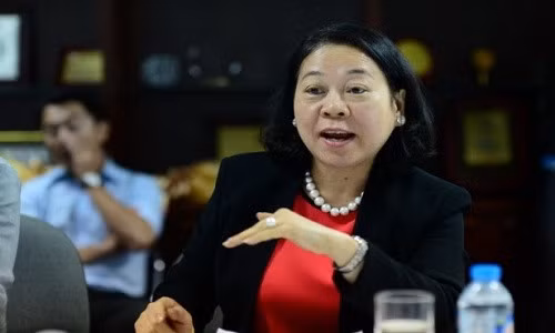 Bà là người sáng lập kiêm Chủ tịch Hội đồng quản trị Tập đoàn Trung Thủy, chuyên hoạt động trong lĩnh vực bất động sản, nhà hàng...Ảnh: We25.