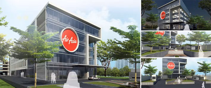 Trụ sở chính của hãng đặt tại thủ đô Kuala Lumpur, Malaysia. Ảnh: KLIA2.