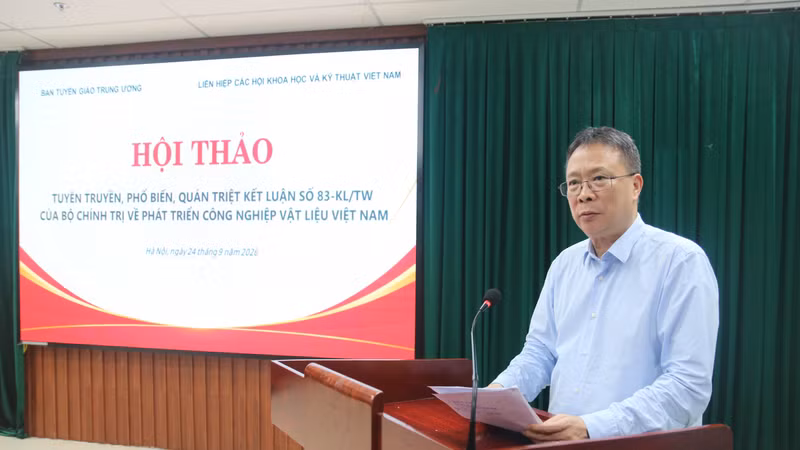 Đưa công nghiệp vật liệu Việt Nam từ lợi thế tài nguyên tới làm chủ công nghệ