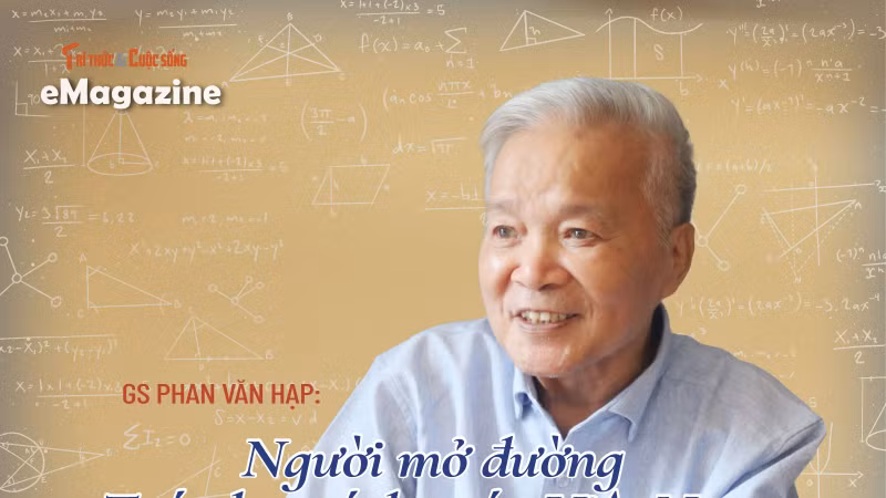 GS Phan Văn Hạp: Người mở đường Toán học tính toán Việt Nam