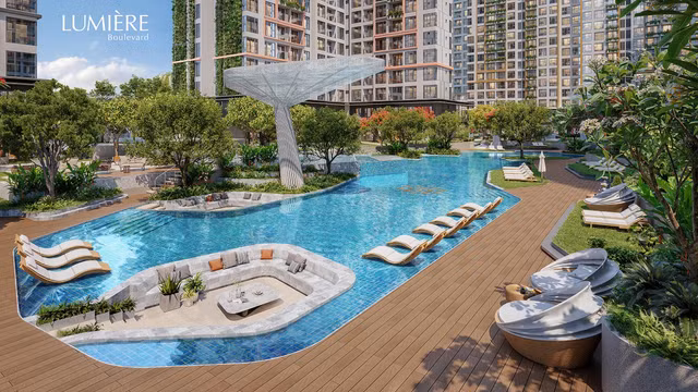 Dấu ấn quốc tế trong chuẩn sống 5 sao tại LUMIÈRE Boulevard Dau an quoc te trong chuan song 5 sao tai LUMIERE Boulevard