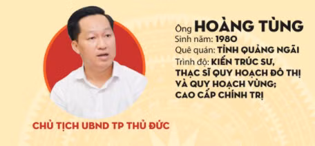 Con đường tiến thân của Chủ tịch TP Thủ Đức Hoàng Tùng Con duong tien than cua Chu tich TP Thu Duc Hoang Tung