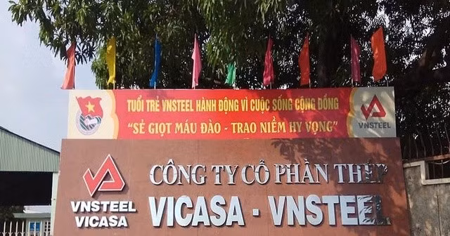 Chu tich Thep Vicasa (VCA) xin tu nhiem