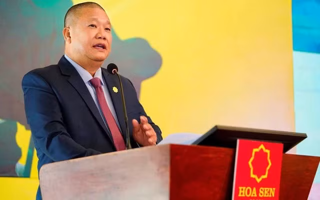 Chu tich Le Phuoc Vu nhan dinh co phieu HSG 'dang beo'