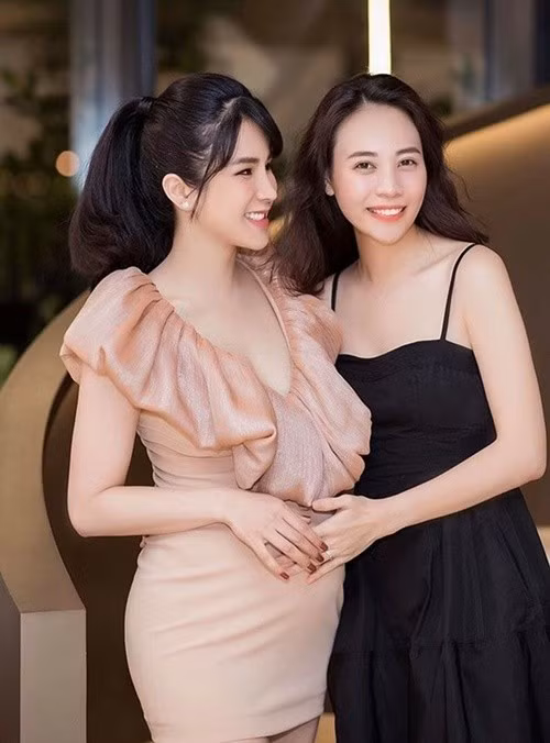Diệp Lâm Anh gọi cô bạn thân là "Đàm tổng". Ảnh: Sức Khỏe Đời Sống.