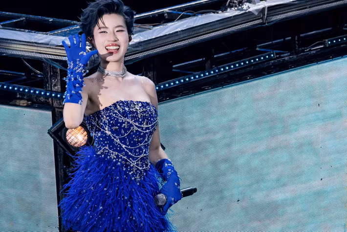 Pháo chia sẻ trên VOV rằng cô không muốn đóng khung rằng bản thân chỉ là rapper. Được góp mặt trong phim điện ảnh của đạo diễn Trấn Thành là một cơ hội lớn với Pháo. Ảnh: FB Pháo.