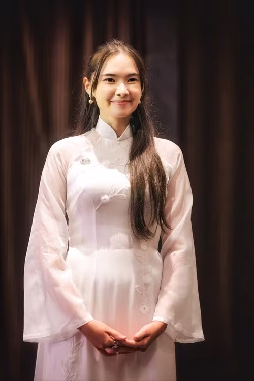 Juliet Bảo Ngọc chiếm được thiện cảm của nhiều người nhờ nụ cười tỏa nắng. Ảnh: FB Juliet Bảo Ngọc.