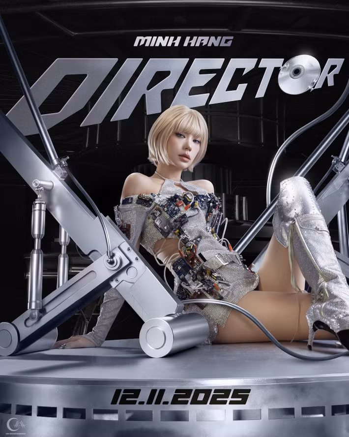 Ít ngày trước, Minh Hằng ra mắt MV Director. Theo Thể Thao Văn Hóa, Director vừa gợi nhớ hành trình diễn xuất, làm phim, vừa mang ý nghĩa sâu xa hơn là khả năng làm chủ cuộc đời. Đây chính là tinh thần mà Minh Hằng muốn truyền tải đến khán giả – đặc biệt là những người phụ nữ luôn nỗ lực cân bằng giữa công việc và cuộc sống.