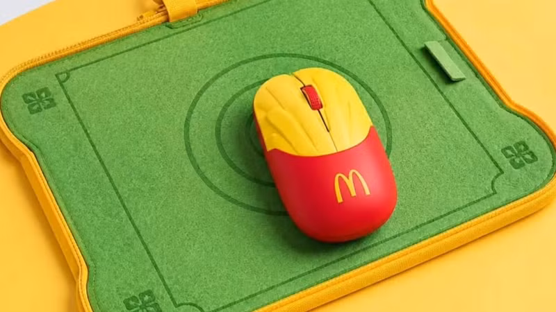 McDonald’s bán chuột máy tính hình gói khoai chiên độc lạ