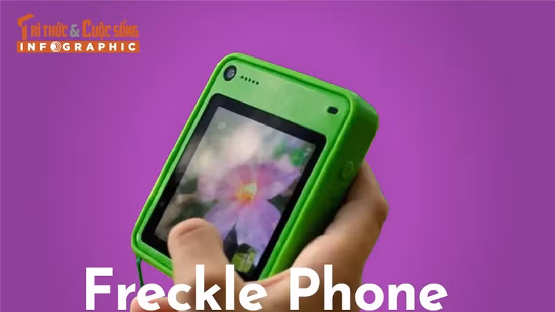  Freckle Phone dùng AI kéo trẻ rời màn hình