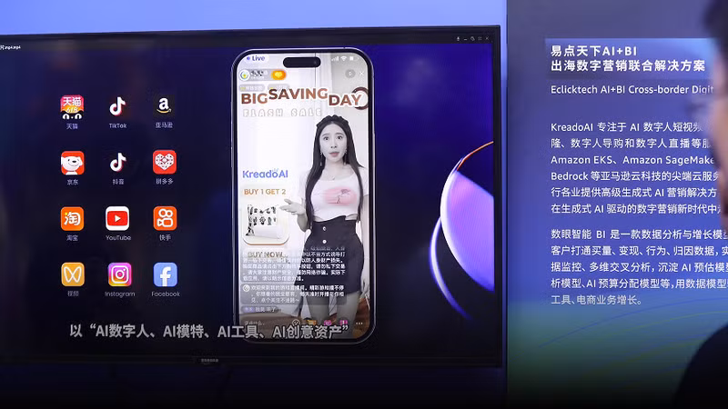 Trang trại streamer AI bùng nổ, đe dọa người bán hàng online