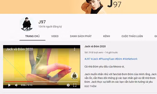 K-ICM và Jack tái xuất, người nhận dislike, người tạo ấn tượng - Hình 2 K-ICM va Jack tai xuat, nguoi nhan dislike, nguoi tao an tuong-Hinh-2